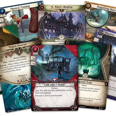 arkham horror card game rules pdf